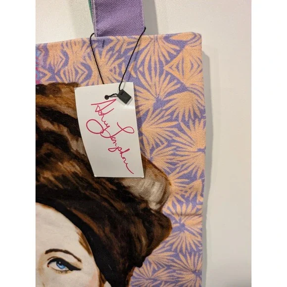 Ashley Longshore‎ Limited Edition Tote Bag Diana Ross Barbra Streisand NEW RARE - Picture 8 of 10